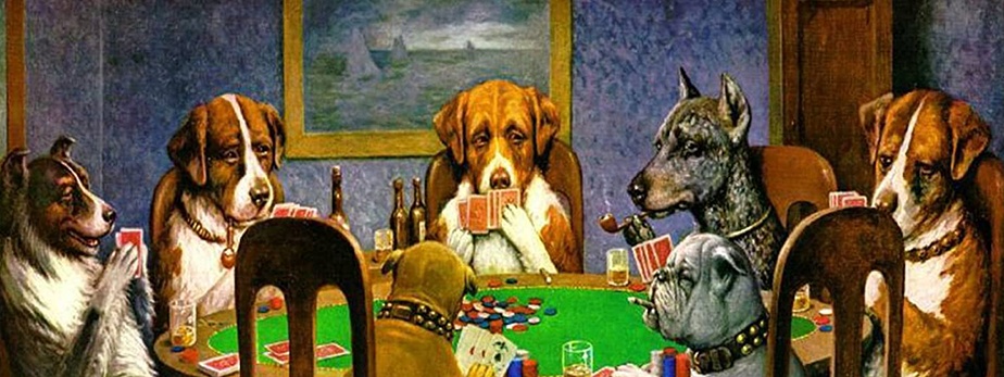 Dogs Playing Poker - Art for Poker’s Sake