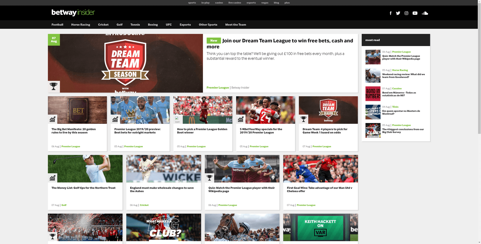 Betway Screenshot